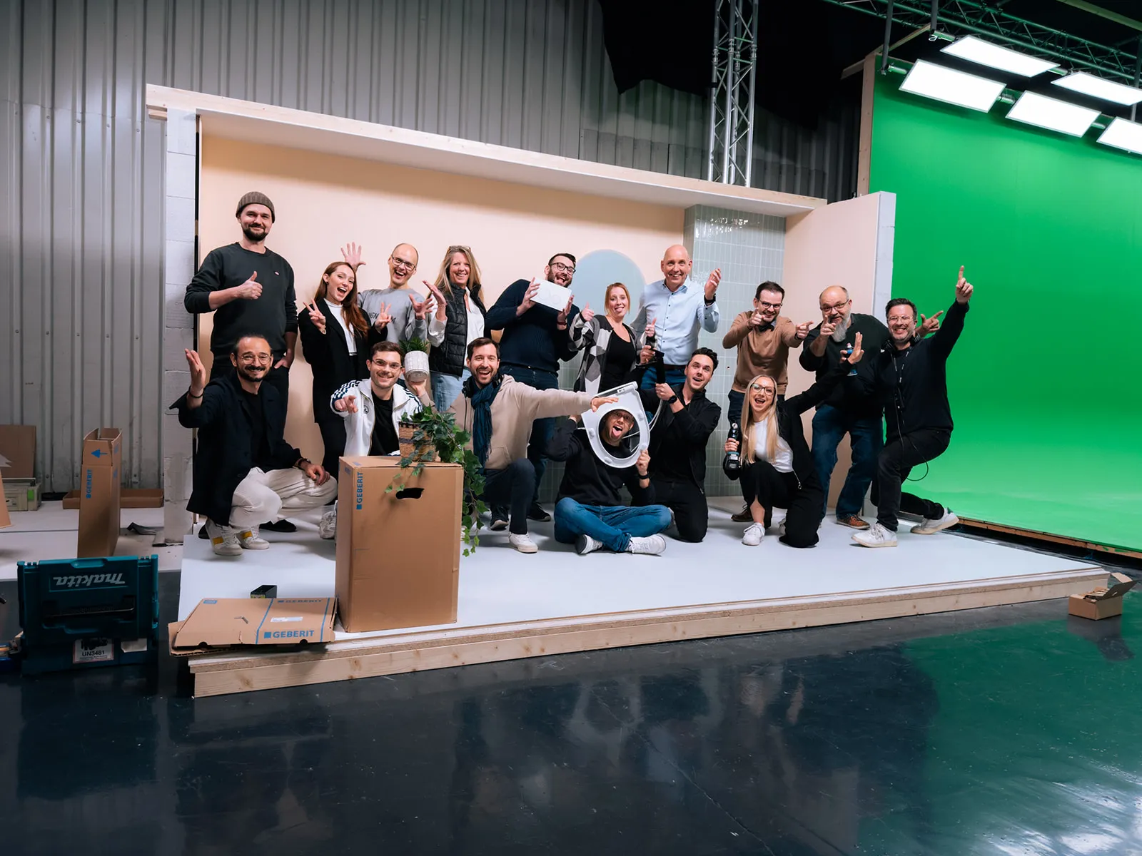 Lingner.com Social Media Team bei der Geberit Neuheiten Preview