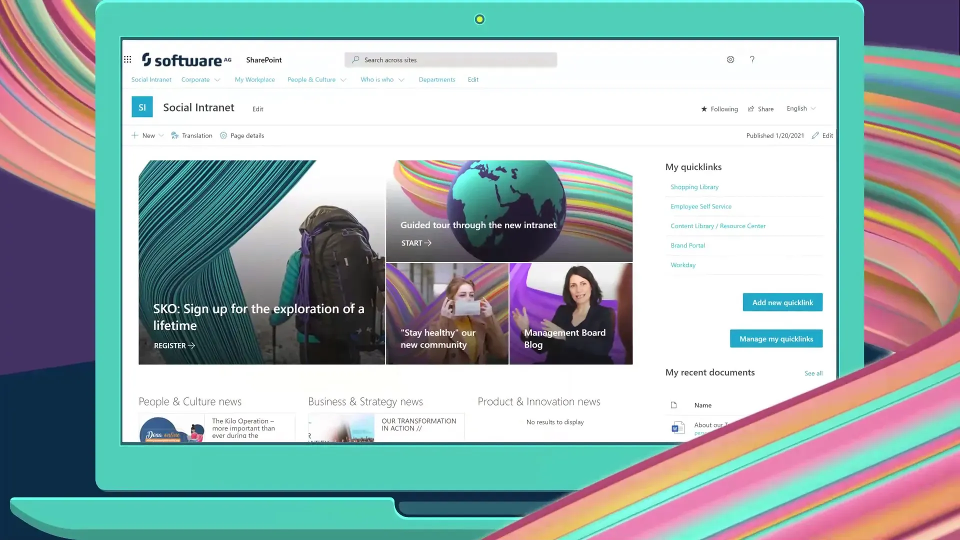 Software AG Intranet 4