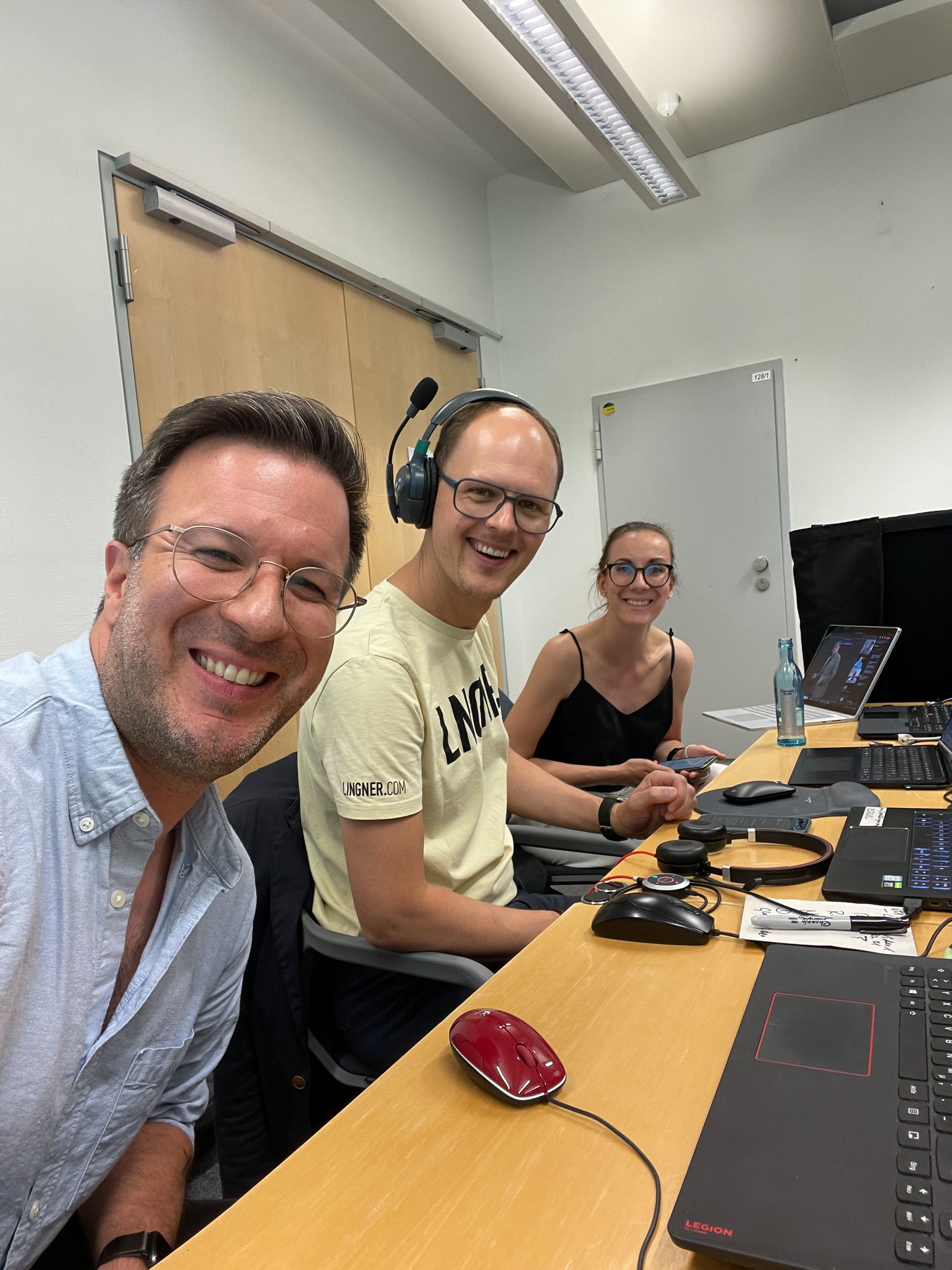 Die Regie behind the scenes