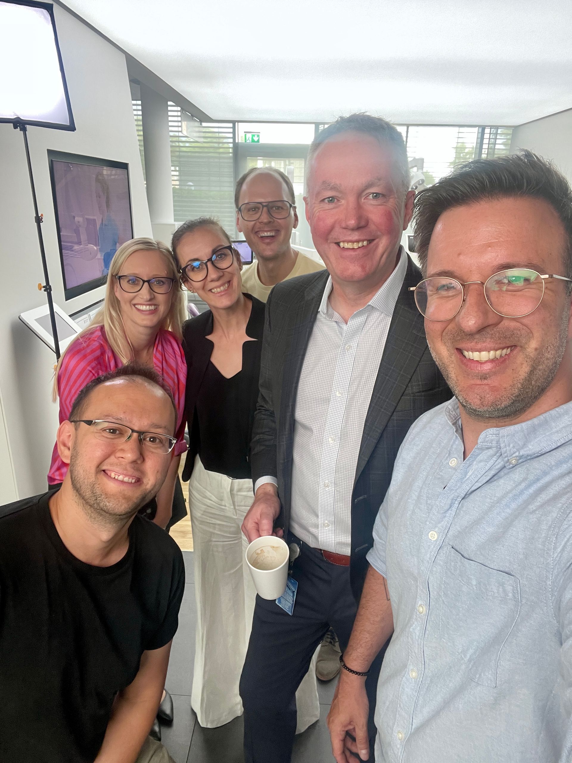 Das Kommunikationsteam, das 3 Tage Content produziert hat