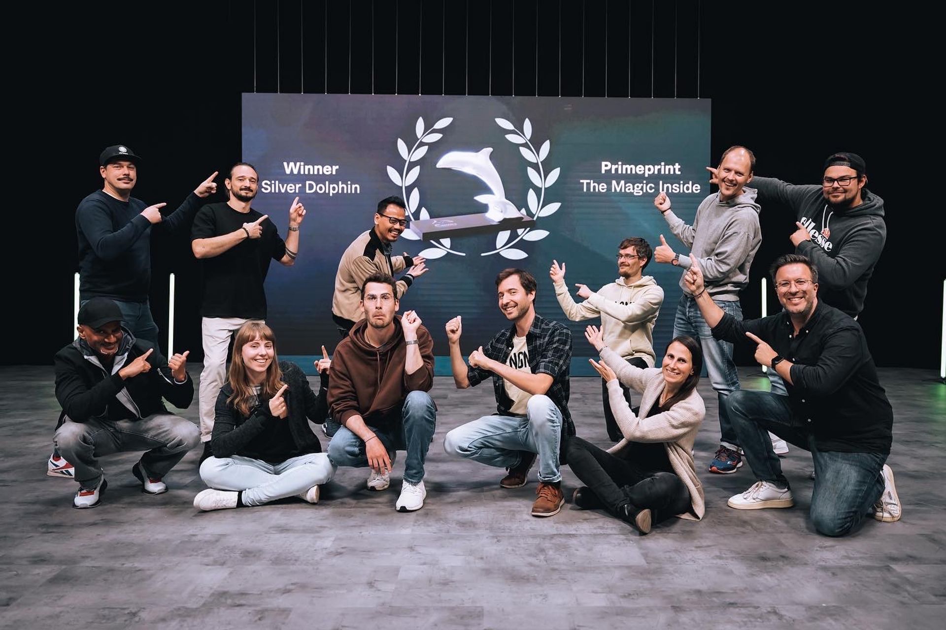 Silberner Delfin News